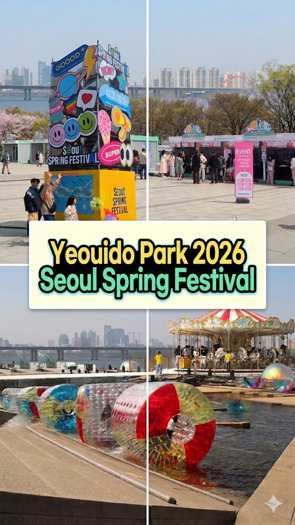 2026 Seoul Spring Festival (Seoul Festa) in Yeouido: From Drone Shows to Flea&nbsp;Markets!